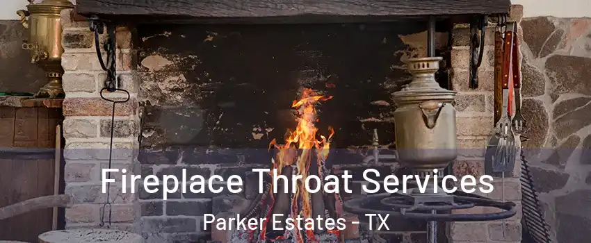 Fireplace Throat Services Parker Estates - TX