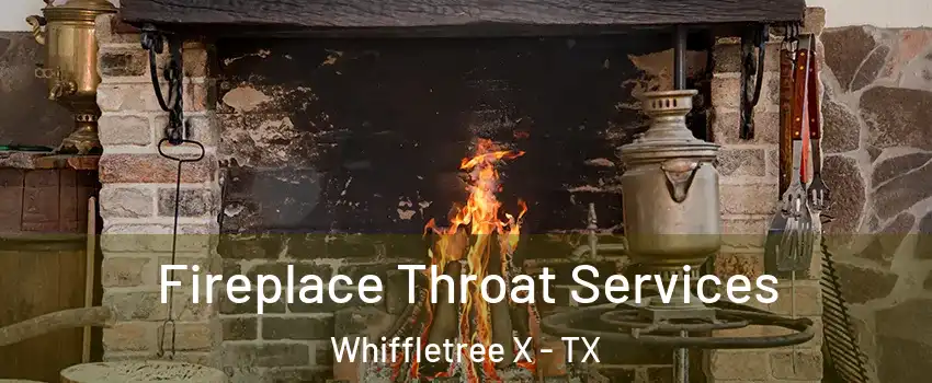 Fireplace Throat Services Whiffletree X - TX