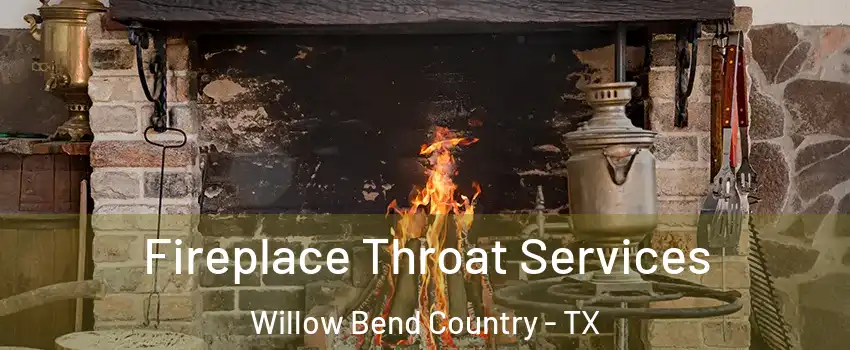 Fireplace Throat Services Willow Bend Country - TX
