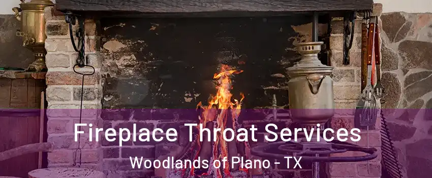 Fireplace Throat Services Woodlands of Plano - TX