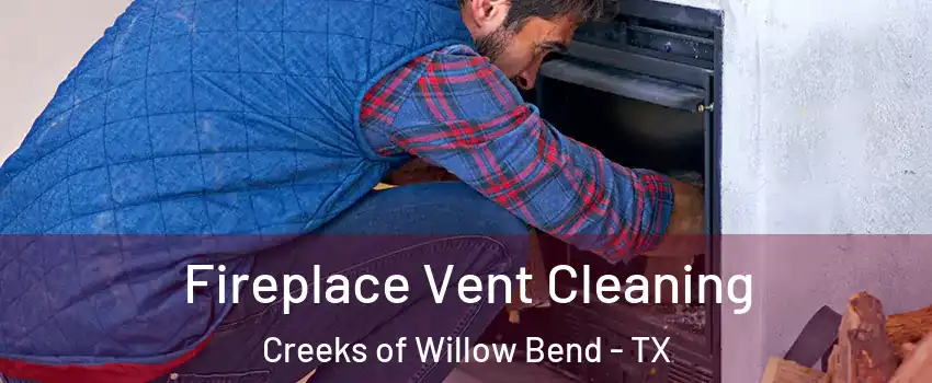 Fireplace Vent Cleaning Creeks of Willow Bend - TX