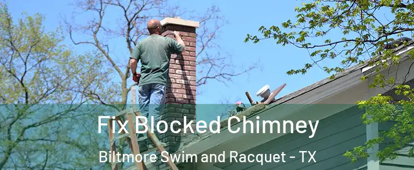 Fix Blocked Chimney Biltmore Swim and Racquet - TX