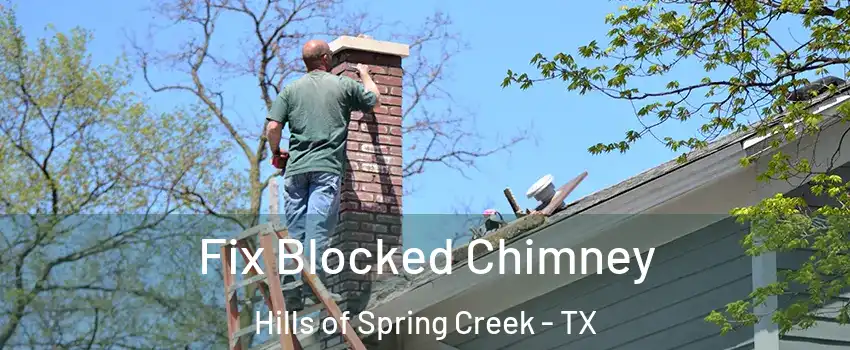 Fix Blocked Chimney Hills of Spring Creek - TX