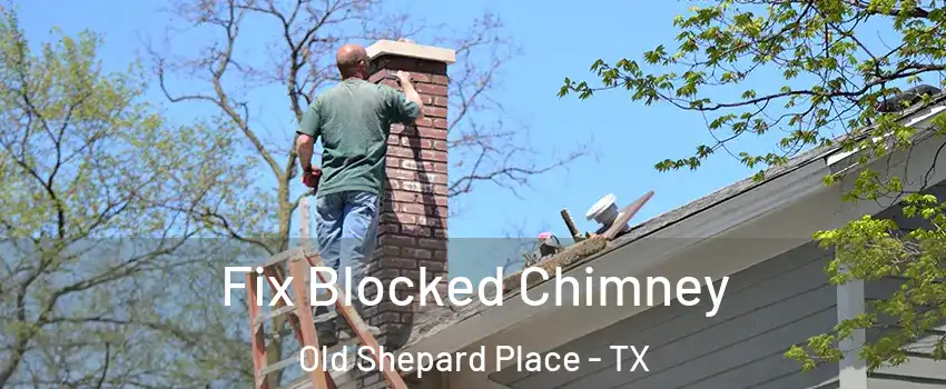 Fix Blocked Chimney Old Shepard Place - TX