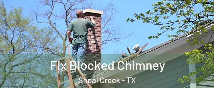 Fix Blocked Chimney Shoal Creek - TX