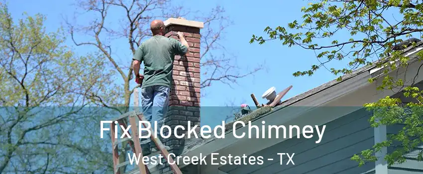 Fix Blocked Chimney West Creek Estates - TX