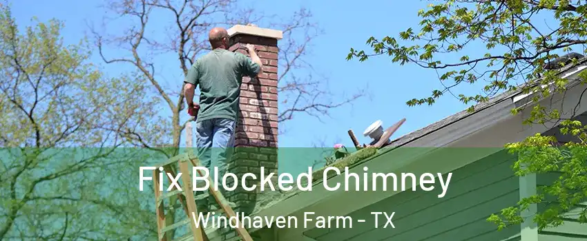Fix Blocked Chimney Windhaven Farm - TX