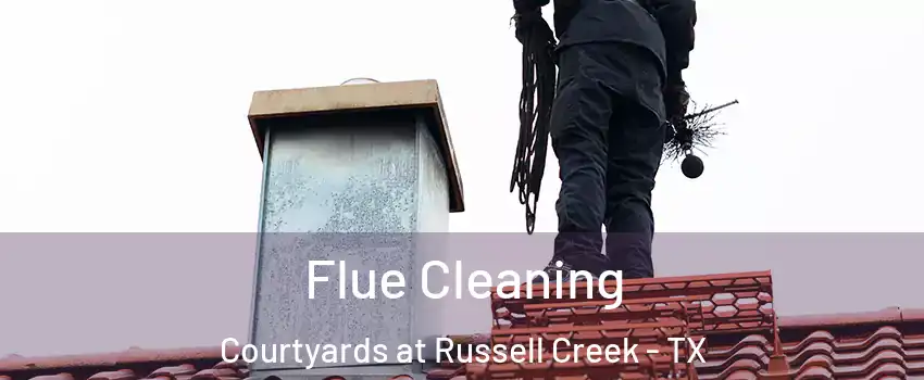 Flue Cleaning Courtyards at Russell Creek - TX