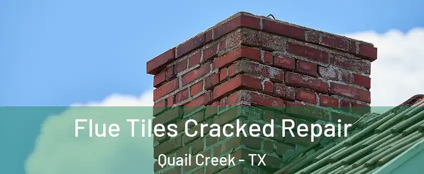 Flue Tiles Cracked Repair Quail Creek - TX