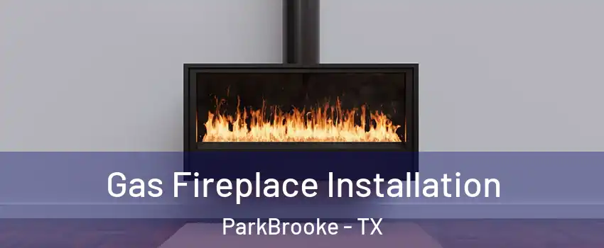 Gas Fireplace Installation ParkBrooke - TX