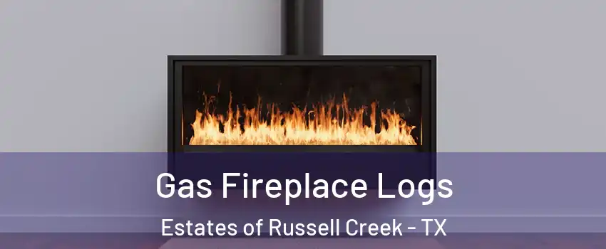 Gas Fireplace Logs Estates of Russell Creek - TX