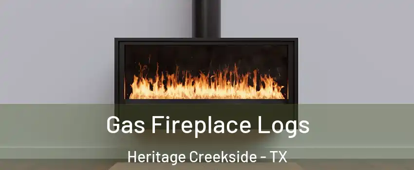 Gas Fireplace Logs Heritage Creekside - TX