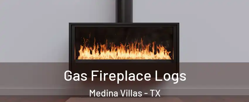 Gas Fireplace Logs Medina Villas - TX