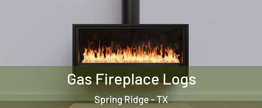 Gas Fireplace Logs Spring Ridge - TX