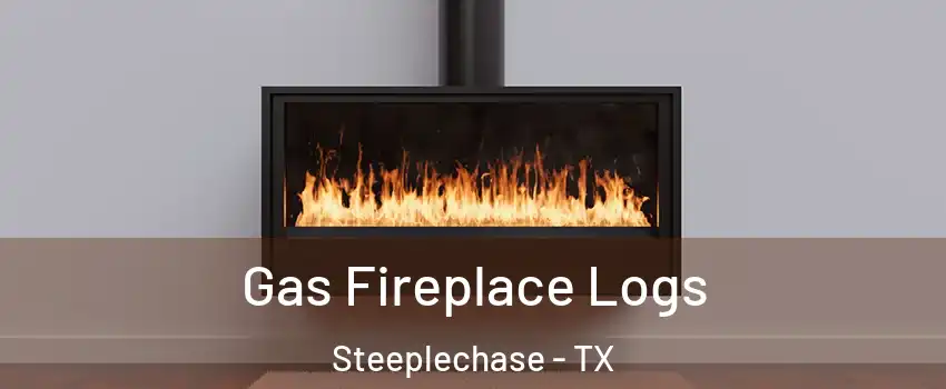 Gas Fireplace Logs Steeplechase - TX
