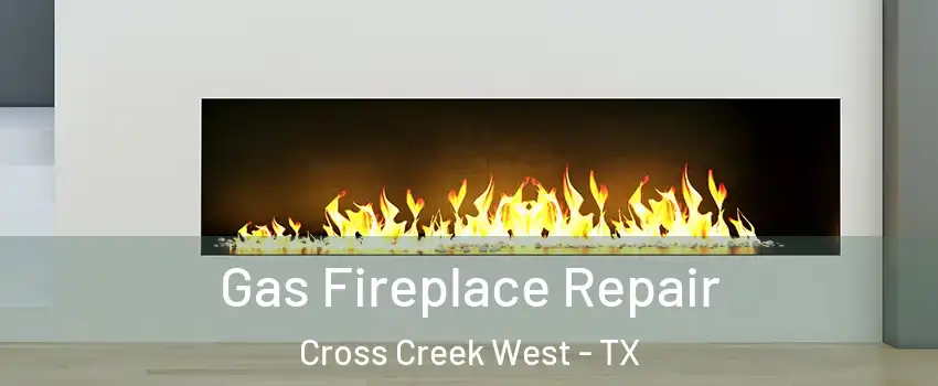 Gas Fireplace Repair Cross Creek West - TX