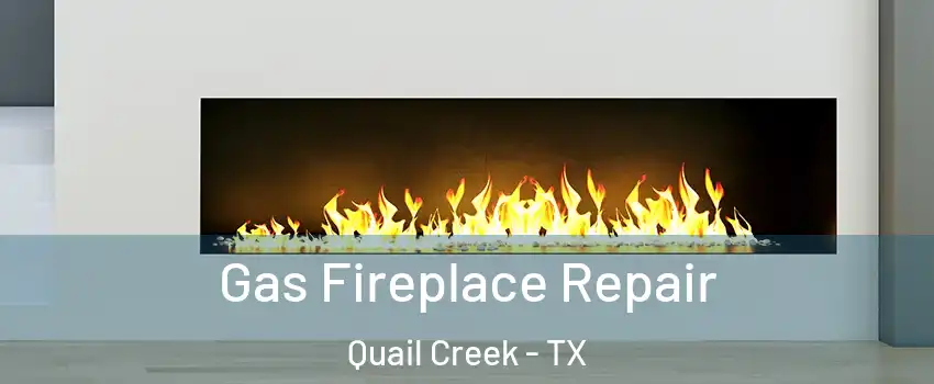 Gas Fireplace Repair Quail Creek - TX