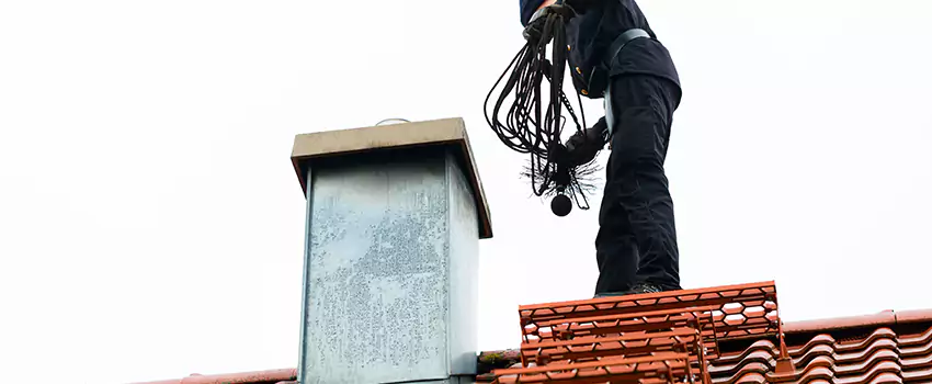 Chimney Brush Cleaning in Fairfield of Plano, Texas