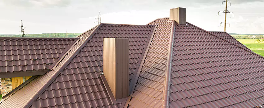 Residential Chimney Flashing Restoration in Fairfield of Plano, TX