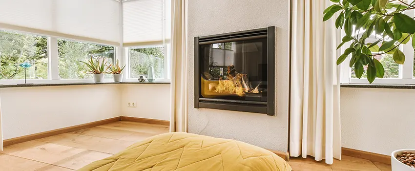 Residential Fireplace Ceramic Glass Installation in Fairfield of Plano, TX