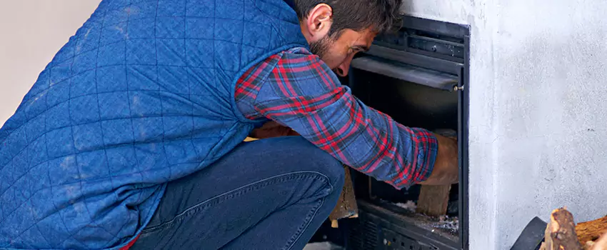 Gas Fireplace Inspection in Fairfield of Plano, Texas