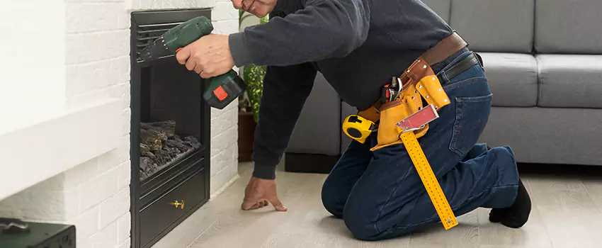 Fireplace Installation in Fairfield of Plano, Texas
