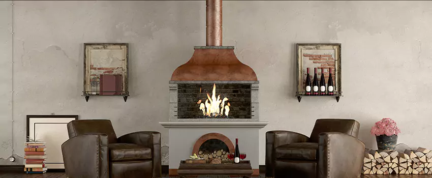 Thelin Hearth Products Providence Pellet Insert Fireplace Installation in Fairfield of Plano, TX