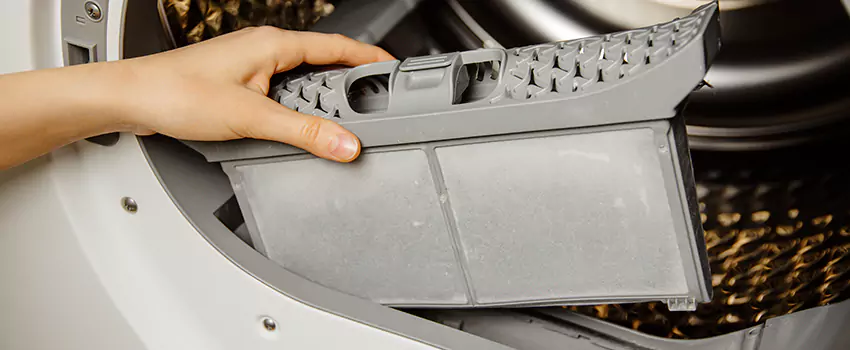 Signs Of A Clogged Dryer Lint Trap in Fairfield of Plano, Texas