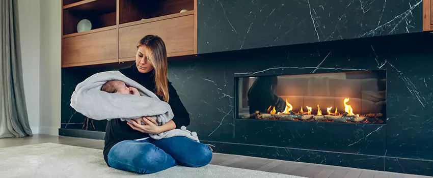 Affordable Electric Fireplace Installation in Fairfield of Plano, TX