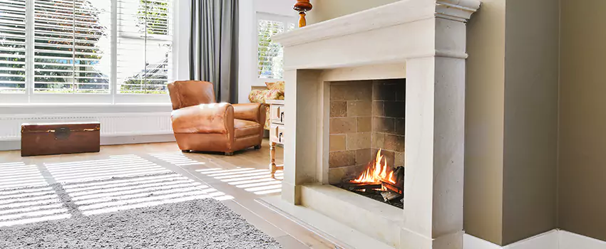 Vintage Fireplace Refacing in Fairfield of Plano, Texas