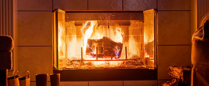 Monessen Hearth Courtyard Outdoor Gas Fireplace Maintenance in Fairfield of Plano, TX