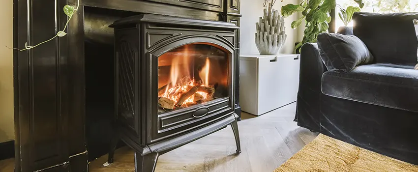 Valor Wood Fireplace in Rockcreek Place, TX