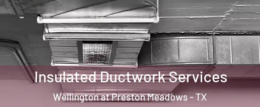Insulated Ductwork Services Wellington at Preston Meadows - TX