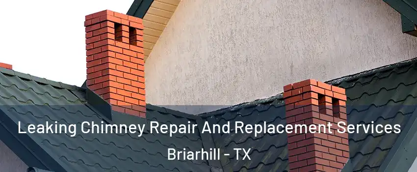 Leaking Chimney Repair And Replacement Services Briarhill - TX