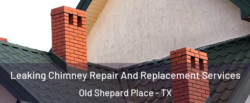 Leaking Chimney Repair And Replacement Services Old Shepard Place - TX