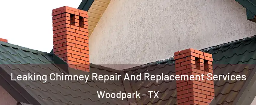 Leaking Chimney Repair And Replacement Services Woodpark - TX
