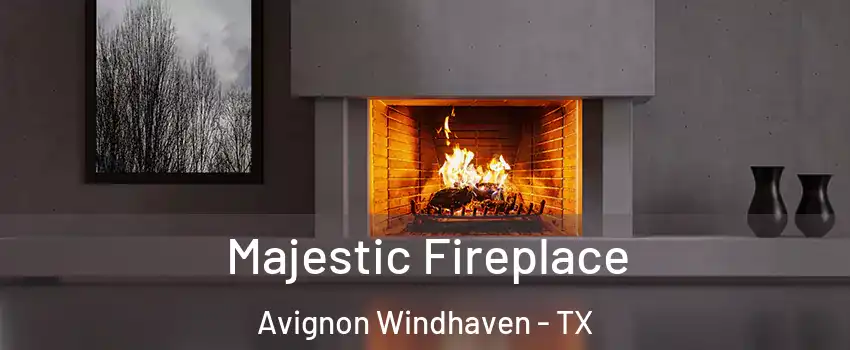 Majestic Fireplace Avignon Windhaven - TX
