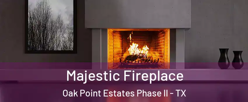 Majestic Fireplace Oak Point Estates Phase II - TX