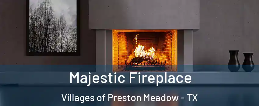 Majestic Fireplace Villages of Preston Meadow - TX