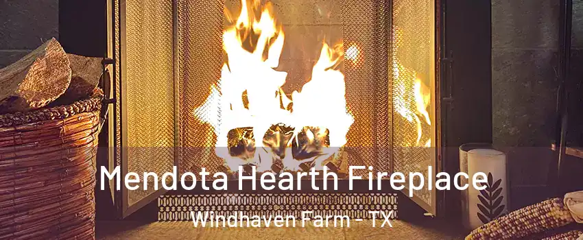 Mendota Hearth Fireplace Windhaven Farm - TX