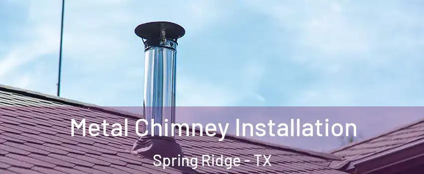 Metal Chimney Installation Spring Ridge - TX