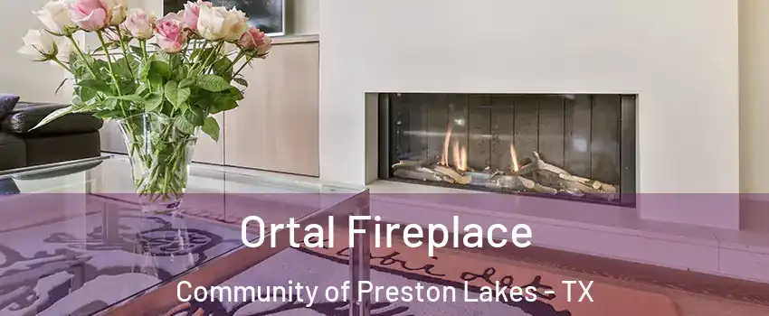 Ortal Fireplace Community of Preston Lakes - TX