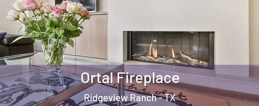 Ortal Fireplace Ridgeview Ranch - TX