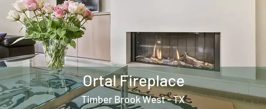Ortal Fireplace Timber Brook West - TX