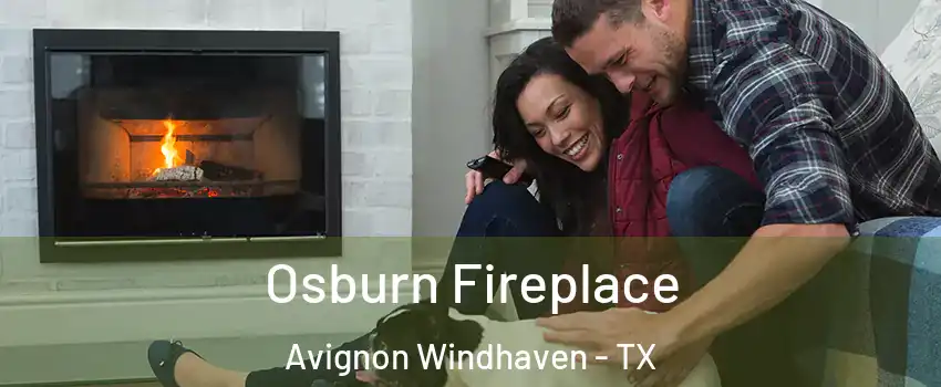 Osburn Fireplace Avignon Windhaven - TX
