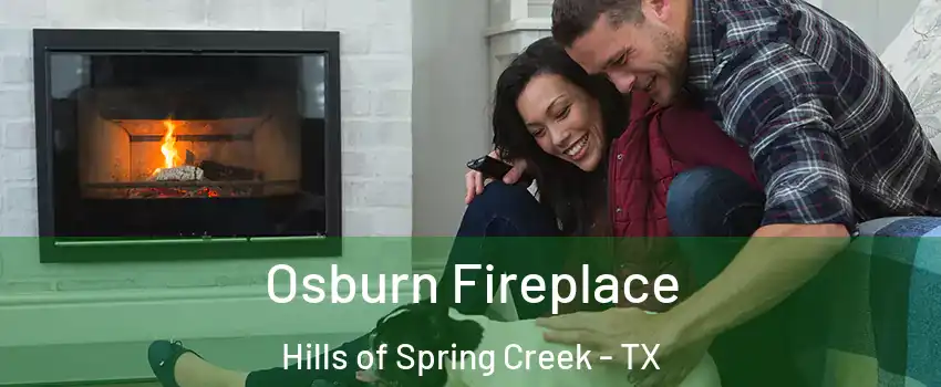 Osburn Fireplace Hills of Spring Creek - TX