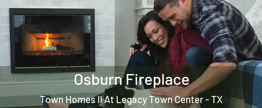 Osburn Fireplace Town Homes II At Legacy Town Center - TX