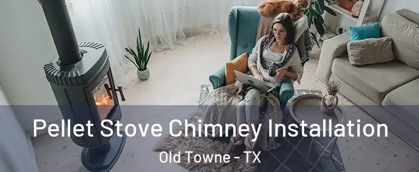 Pellet Stove Chimney Installation Old Towne - TX