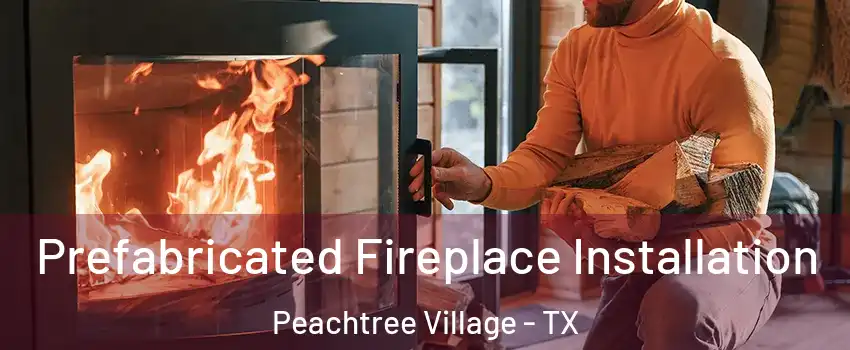 Prefabricated Fireplace Installation Peachtree Village - TX