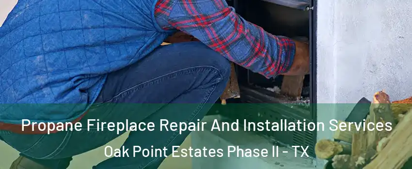 Propane Fireplace Repair And Installation Services Oak Point Estates Phase II - TX